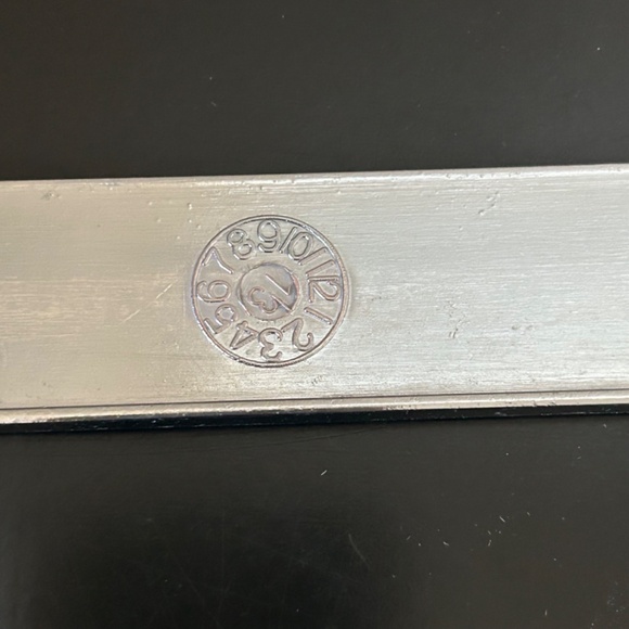 Porsche Polished Steel License Plate Holder. Vintage. - Picture 7 of 9